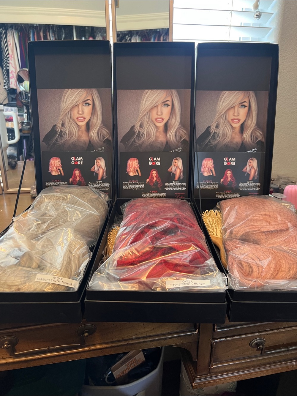 Glam and Gore / BELLAMI Synthetic Wig limited collab– w Mykie from Glam and Gore